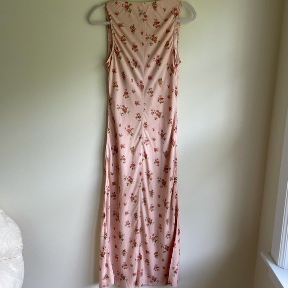 Reformation Pink Floral Midi Dress - Picture 7 of 11